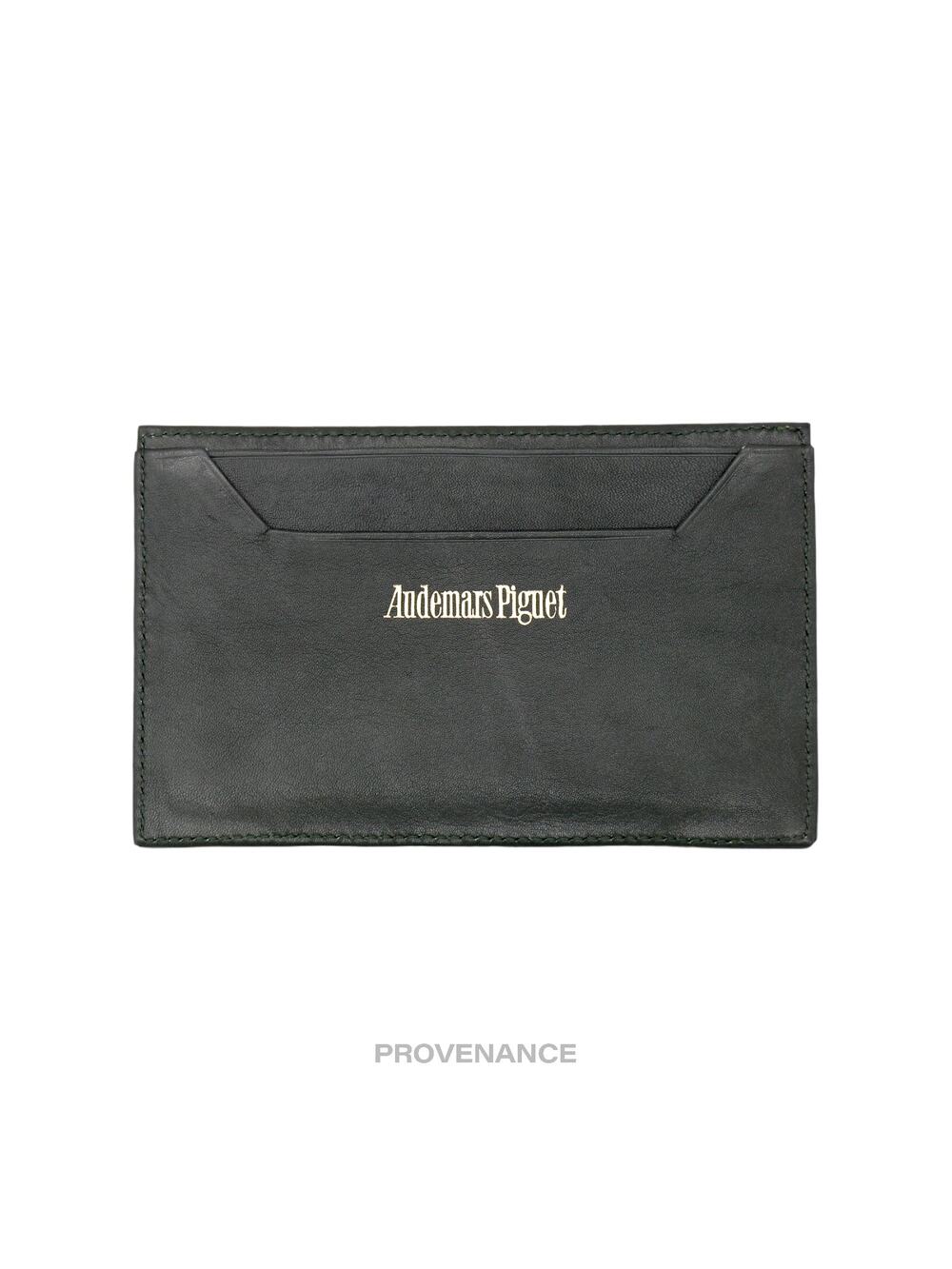 🔴 Audemars Piguet AP Card Wallet Note Pad - Forest Green